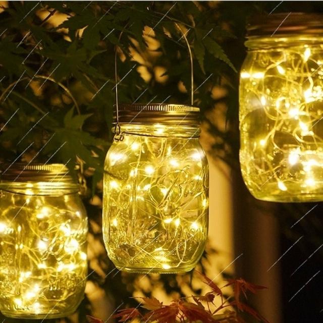  Maisiú Solais Lampa LED Braiteoir Vása Mianta (ESG17903)